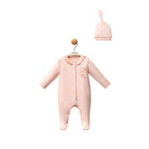 Moi Noi Flowers Şapkalı Tulum